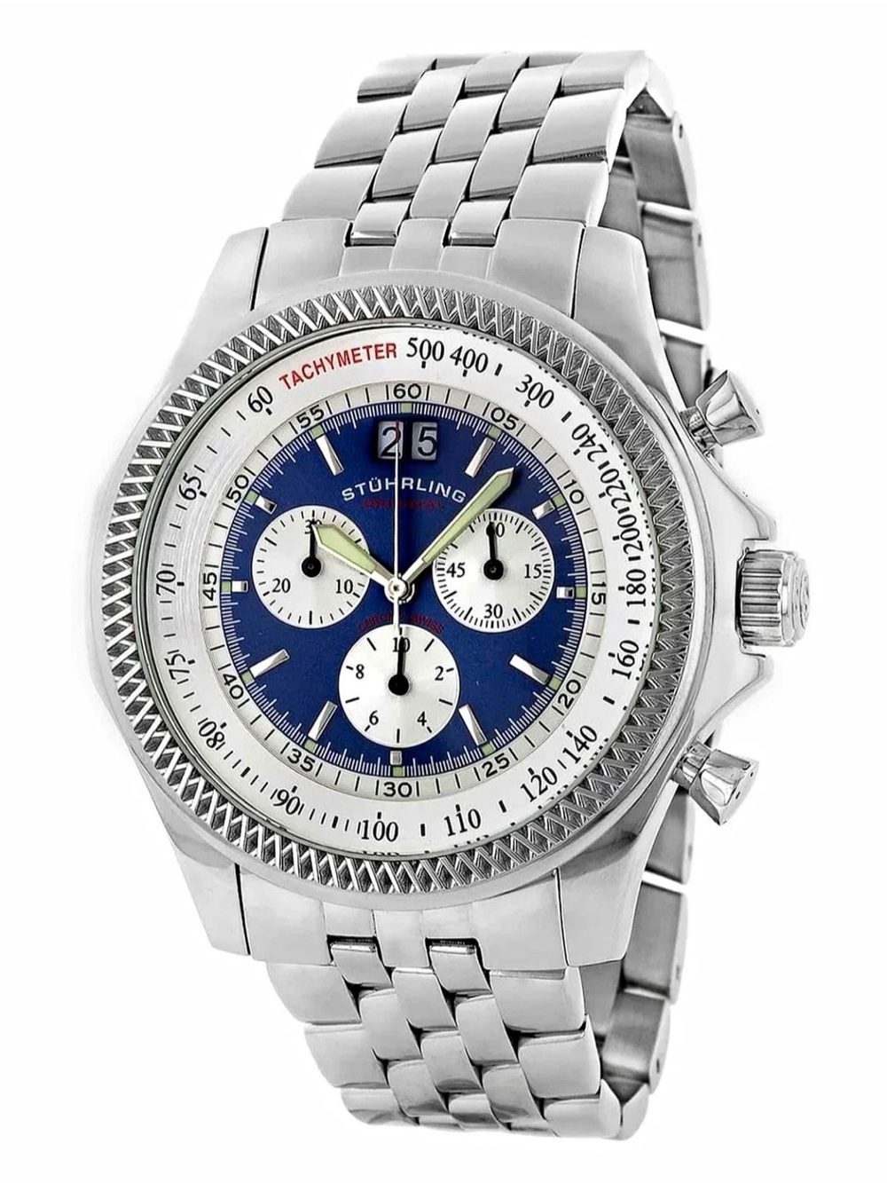 Stührling Original Targa Pro 176B 53mm Chronograph